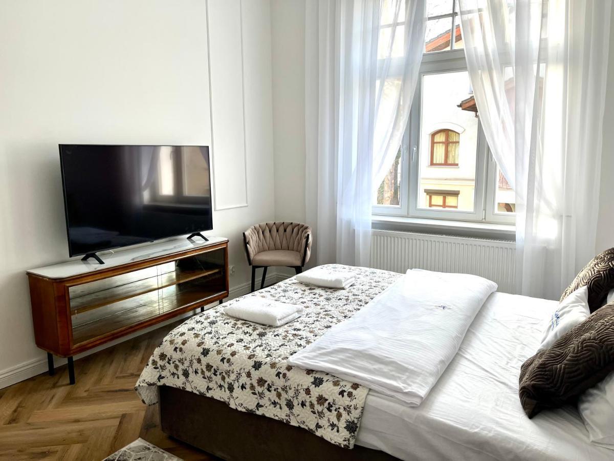 Agapella Apartamenty- Apartament Fiszera 500M From The Beach, Free Parking Sopot Exteriör bild